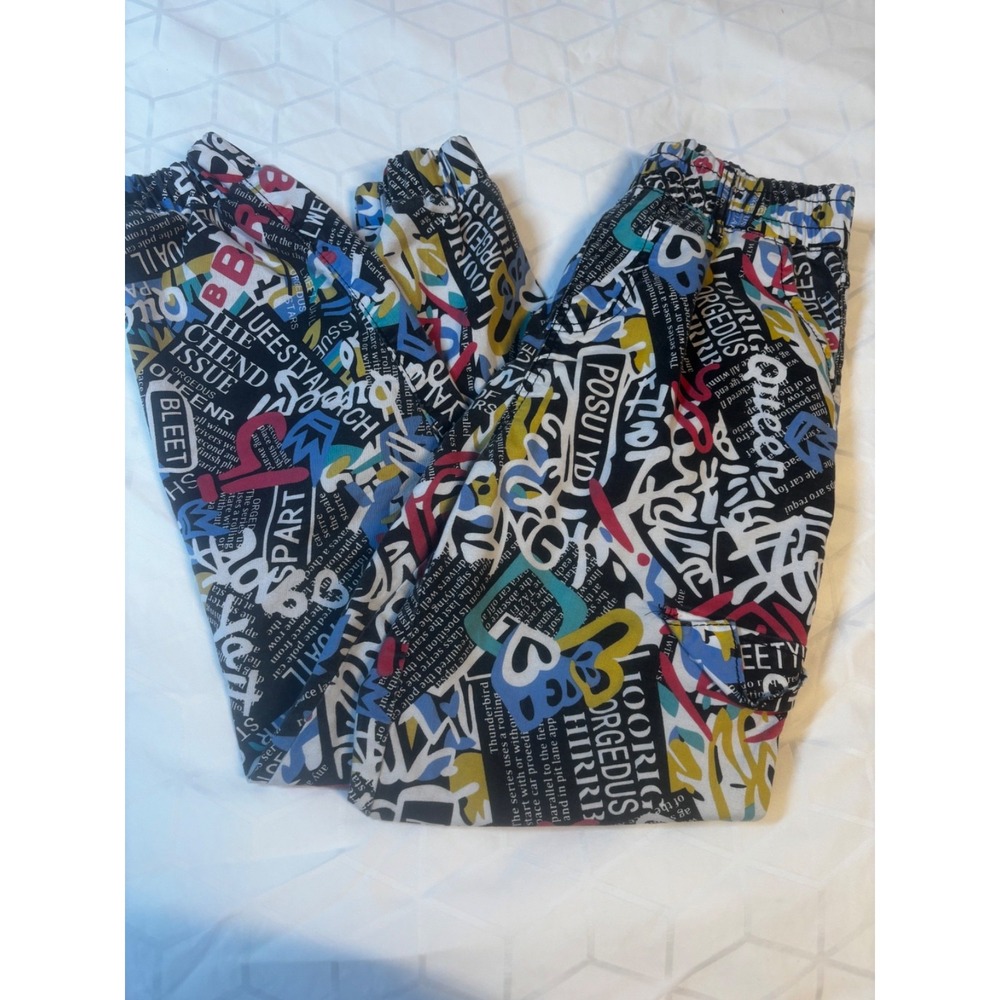 Vintage VIP Jogger 7/28‎ Cargo Pants Baggy Graffiti Street Vibes 90's Retro